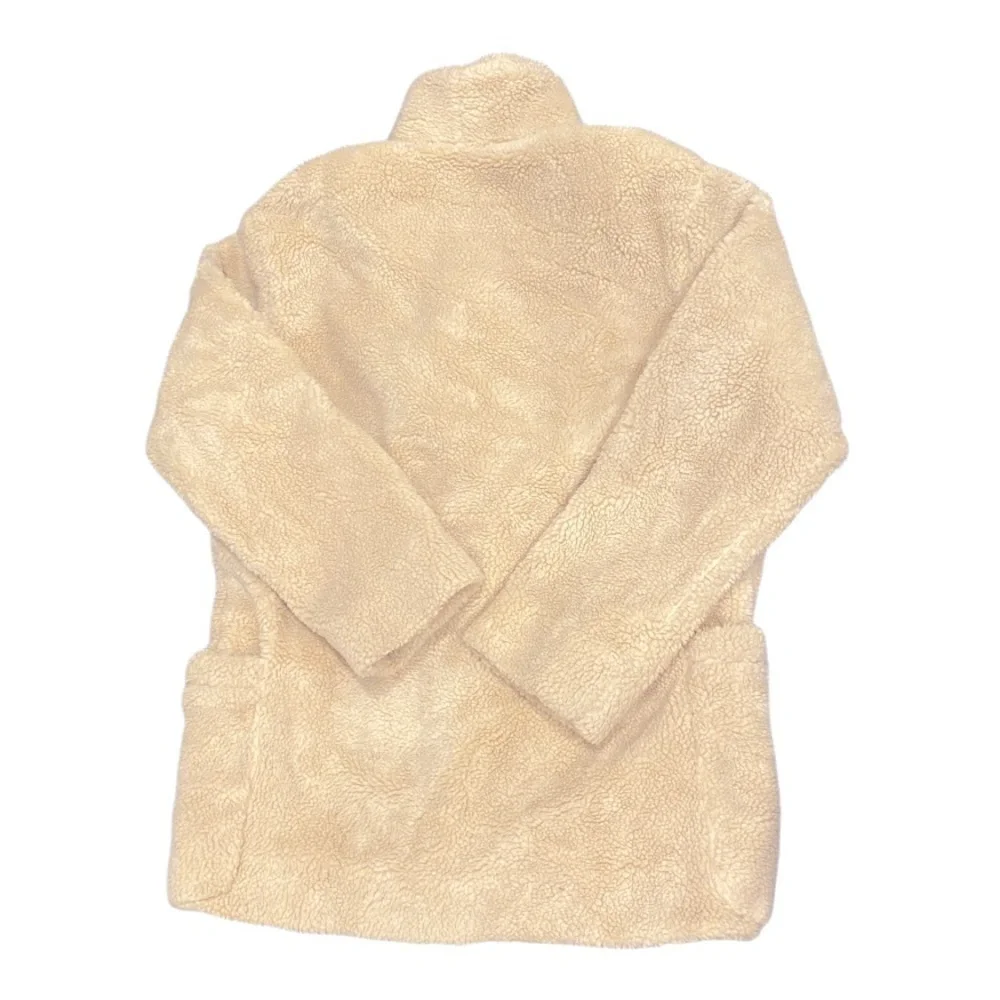 Mes Demoiselles Paris Prosper Faux Shearling coat ecru